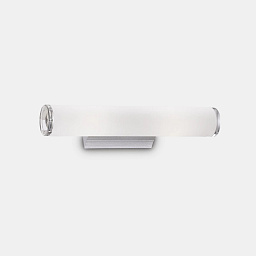 027081 Ideal lux Camerino настенный светильник с горизонтальным алюминиевым корпусом серебристого цвета