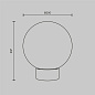 MOD321TL-01G3 Maytoni Basic form Настольная лампа 40W Золото — фото 2