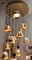 Golden Bell cascade Il Paralume Marina подвесная люстра-каскад с множеством подвесных стеклянных элементов Golden Bell — фото 2