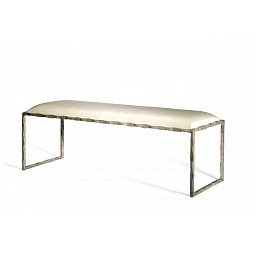 CSB03 Porta Romana Giacometti скамья с металлическим каркасом и мягким сиденьем