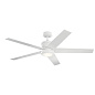 56" Brahm Fan Matte White люстра-вентилятор 300044MWH Kichler — фото 2