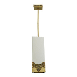 DD49007 Arteriors Iris подвесной светильник с цилиндрическим плафоном и квадратным креплением