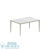 СТОЛ U-NITE ГРИБ 150X100СМ С КЕРАМИЧЕСКОЙ СТОЛЕШНИЦЕЙ BIANCO STATUARIO Royal Botania