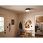 Bretta 13.5" 2 Light Flush Mount Black  потолочный светильник 52544BK Kichler — фото 3