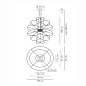Axo Light Hoops SP HOOPS 6 подвесной светильник SPHOOPS6ORORLED — фото 2