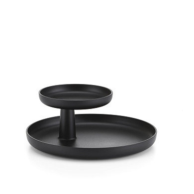 21507006 Rotary Tray Vitra Настольный органайзер с вращающимся подносом, чёрный