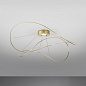 PLHOOPS2NENELED Axolight Hoops 2 PL LED потолочный светильник с 2 кольцами чёрный — фото 1
