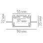 Встраиваемый линейный светильник LINEAR 5535 F B Led Technology — фото 1
