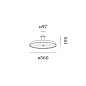 Потолочный светильник ROOMOR OFFICE SURFACE 1.0 Wever & Ducre — фото 4