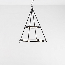 El Poris 80 SP Artemide El подвес в геометрическом стиле с кольцевыми LED-источниками света