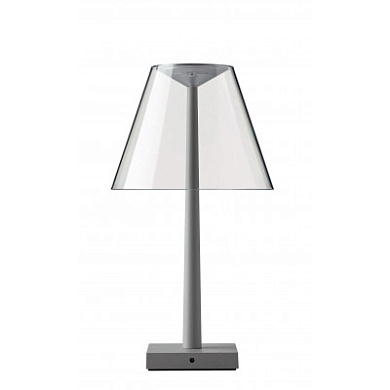Rotaliana Dina T1 современный прикроватный светильник прозрачный; графит 1DNT100120EL0