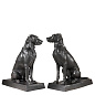 109329 Dogs Pointer & Hound antique bronze finish Set/2 статуя Eichholtz