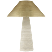 Karam Large Table Lamp кремовый и натуральная латунь