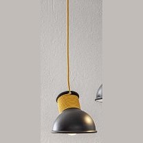 Lustri L10, Ø21 см, жёлтый кабель