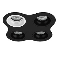 Комплект из светильников и рамки DOMINO Domino D64706070707