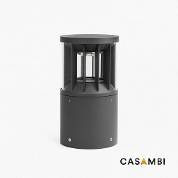садовый боллард 4000K широкий с Casambi