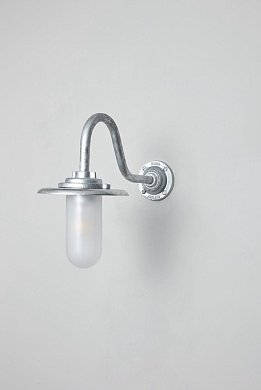 Уличный настенный светильник Original BTC Exterior Bracket 7677 60W Swan Neck