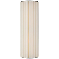 Palati Large Tall Sconce бронза с льняным абажуром