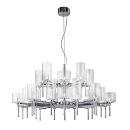 SPSPIL30CSCRG4L Axolight Spillray 30 SP современная люстра с 30 лампами хром; прозрачный