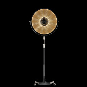 Fortuny - Atelier 63 - Lampadaire/Noir - Or