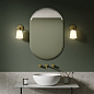 1106007 Anton Astro lighting настенный светильник полированная латунь — фото 4