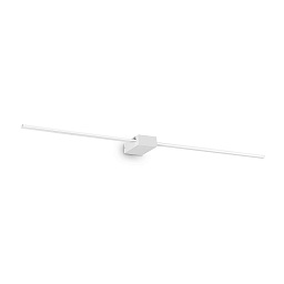 327945 Ideal lux Theo настенный светильник белого цвета с вытянутым корпусом и направленным светом