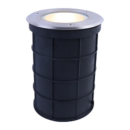 A6014IN-1SS Arte Lamp PIAZZA круглый глубокий встраиваемый в грунт уличный светильник